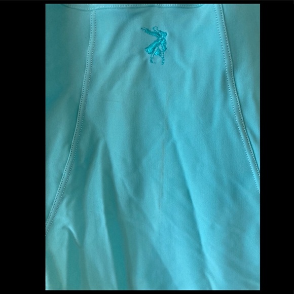 Bright Blue Degas Leotard/ Bodysuit - Picture 3 of 4